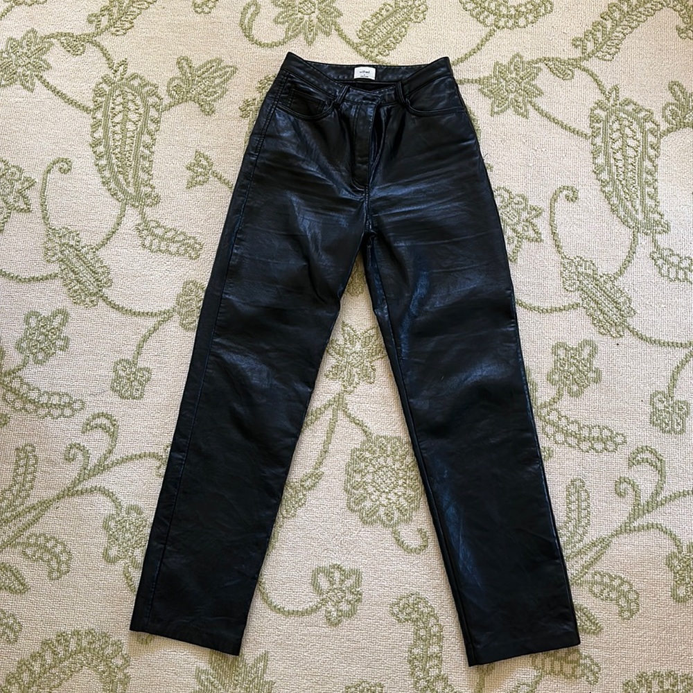 Aritzia Black Melina Pants.